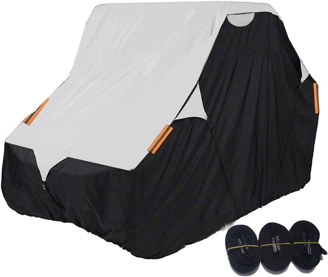 UTV Cover with Heavy Duty 420D Oxford Fabric, Side by Side UTV Cover Protects