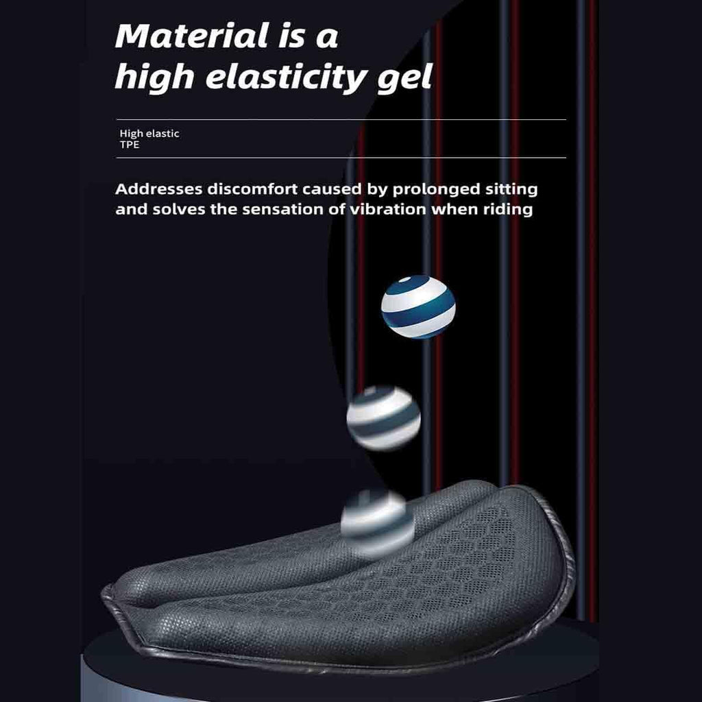 Motorcycle Seat Cushion for Yamaha V Star 950 2009 2010 2011 2012 2013 2014 2015 2016 2017,Shock Absorbing Breathable and Waterproof for Long Rides