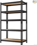 2000LBS Storage Shelves 5 Tier Garage Shelving Heavy Duty, Adjustable Metal by LIJIUHOME