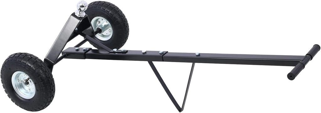 Trailer Dolly with 10" Pneumatic Tires, 600 lb Capacity, 1-7/8" Ball Hitch