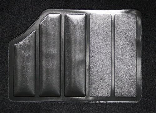 Automotive Carpet Compatible with 1978 to 1987 Chevrolet El Camino, Passenger Area (1097-Charcoal Ultra-Plush Cut Pile)