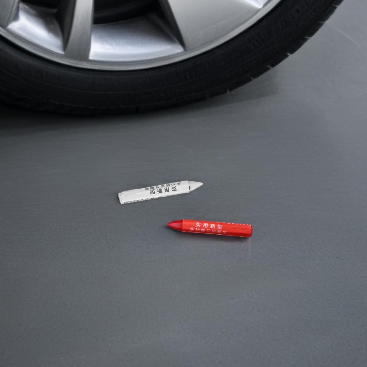 jojofuny 20pcs Tire Paint Marker Pens for Automotive Tire Repair Waterproof Wax Marking Pens on Cars and Motorcycles