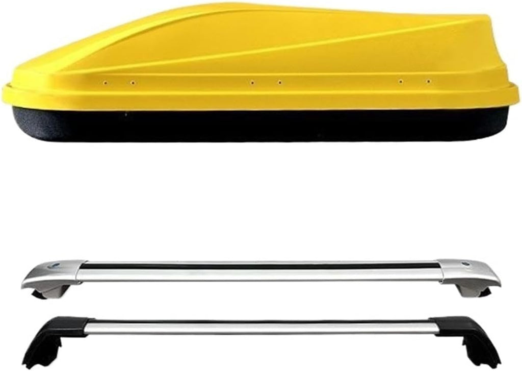 Car Roof Trunk, Large Capacity Car, Modified Roof Trunk, Universal Luggage Rack(Yellow)