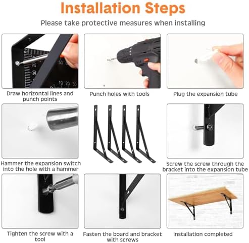 nuogo 40 pcs 8" l x 5" h on a desk or shelf