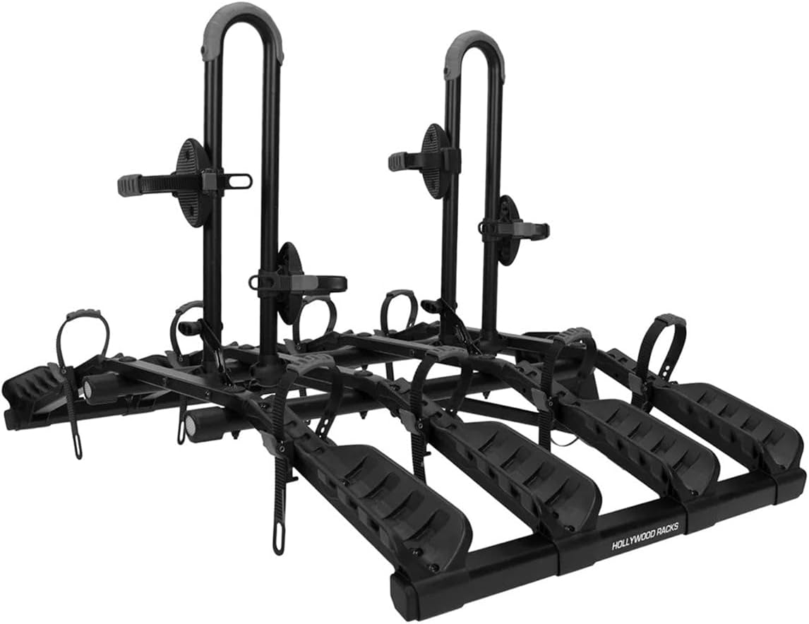 Hollywood Racks Destination 4 Hitch Bike Rack, Lightweight, Secure Transport