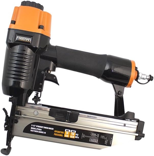 freeman complete pneumatic nailers and staplers kit (9-piece), close-up detail
