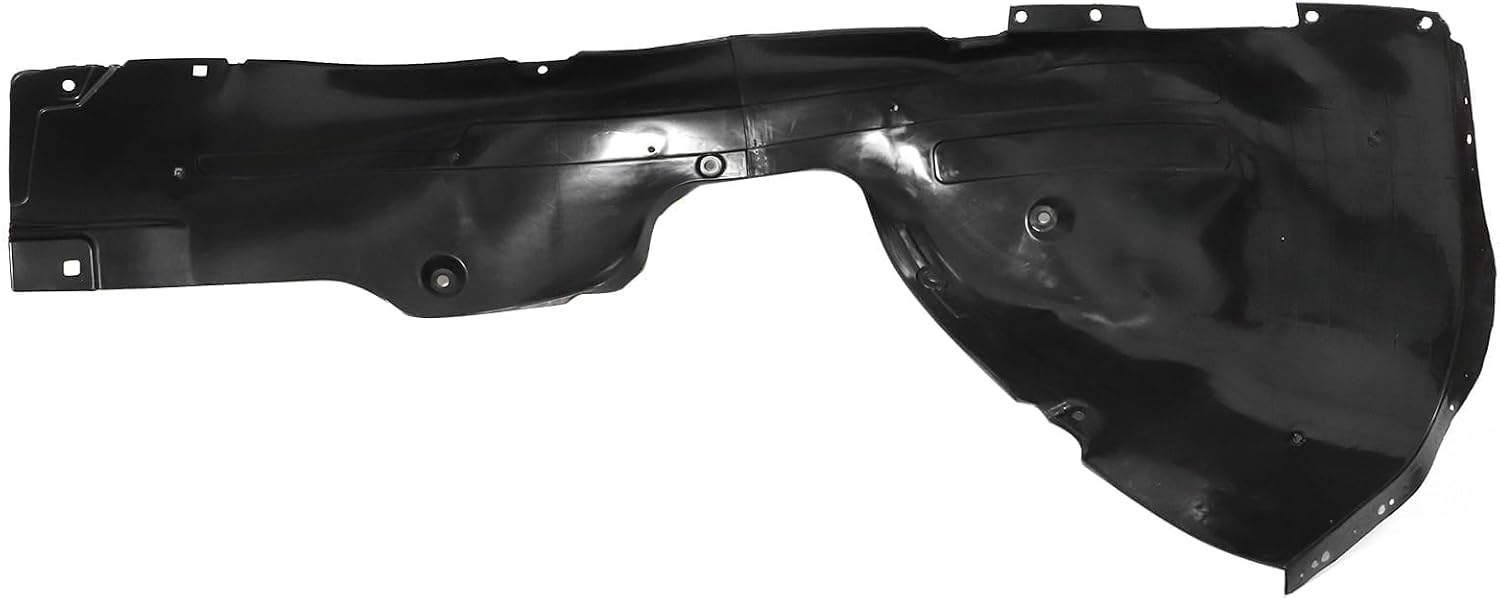 SecosAutoparts Front Fender Liner Passenger Side Compatible with Hyundai Ioniq 2017 2018 2019 2020 2021 2022 Replace# 86812G2000