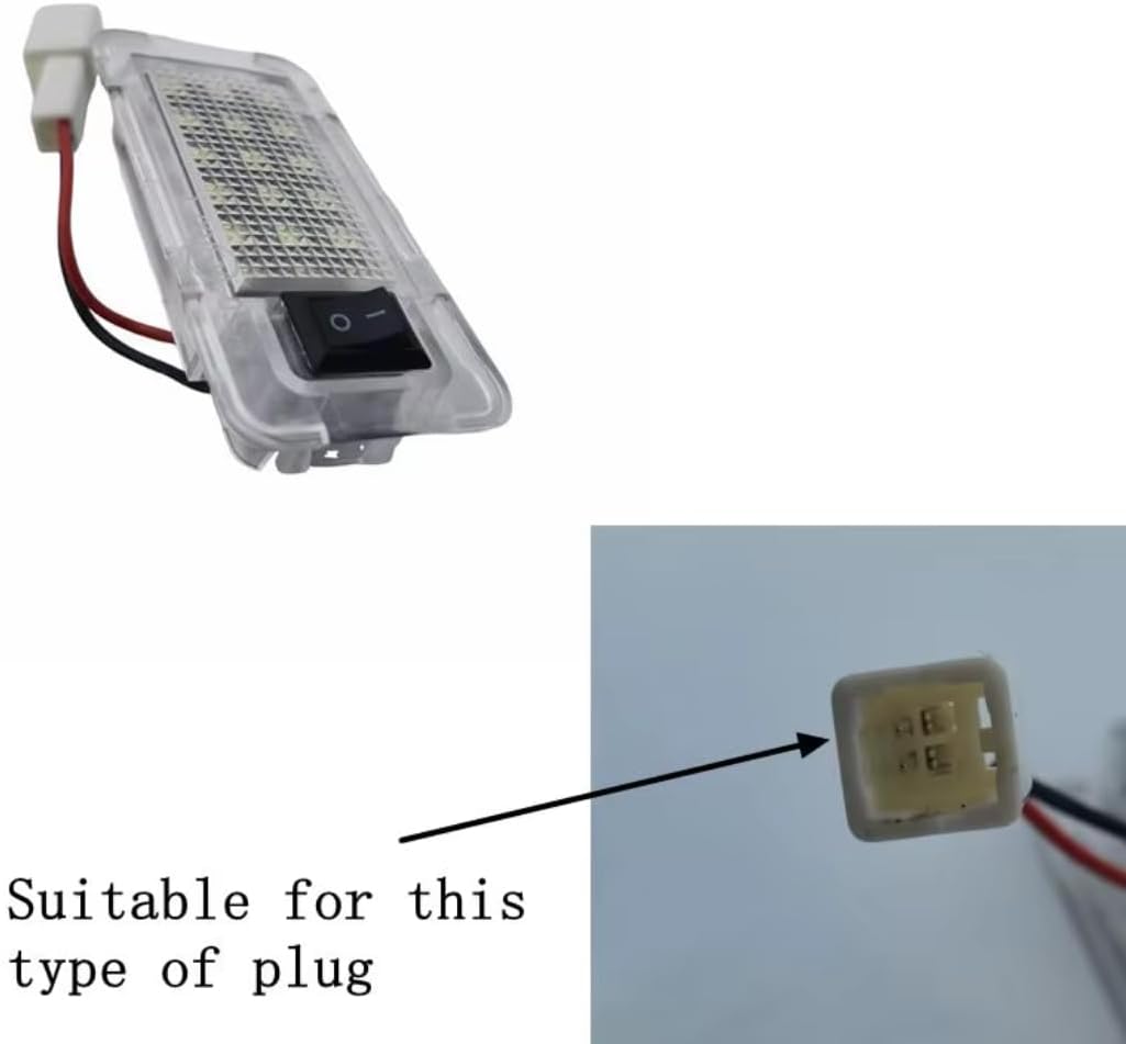 Car Trunk Light for Lexus ES300H LS500 UX LC500 UX200 UX250, 1PC Trunk Lights Luggage Compartment Lamps