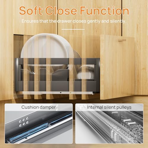 10 inch soft close undermount drawer slides for, package contents