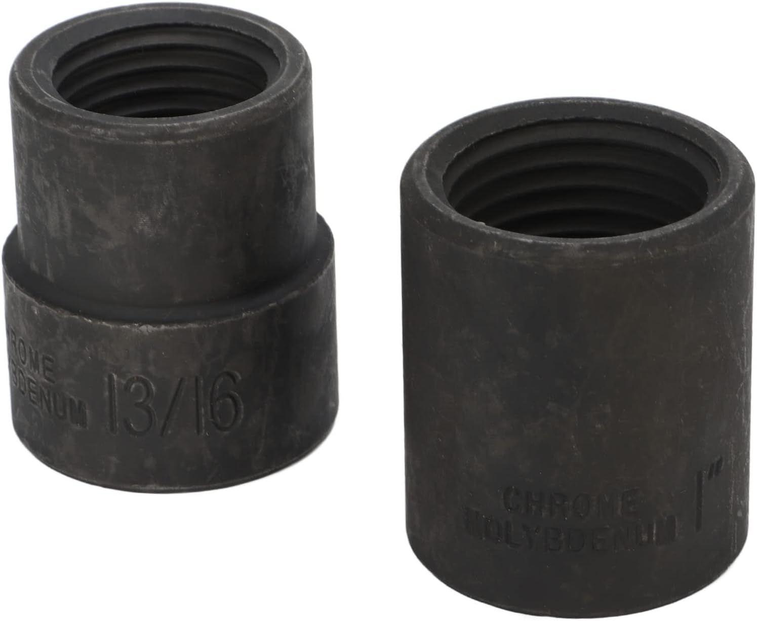 2PCS Emergency Wheel Lug Nut Removal Set, 19‑26mm Lug Nut Extractor with 1/2in Square Drive for Hand and Air Tools, Universal Locking Wheel Nut Remover for Cars Trucks