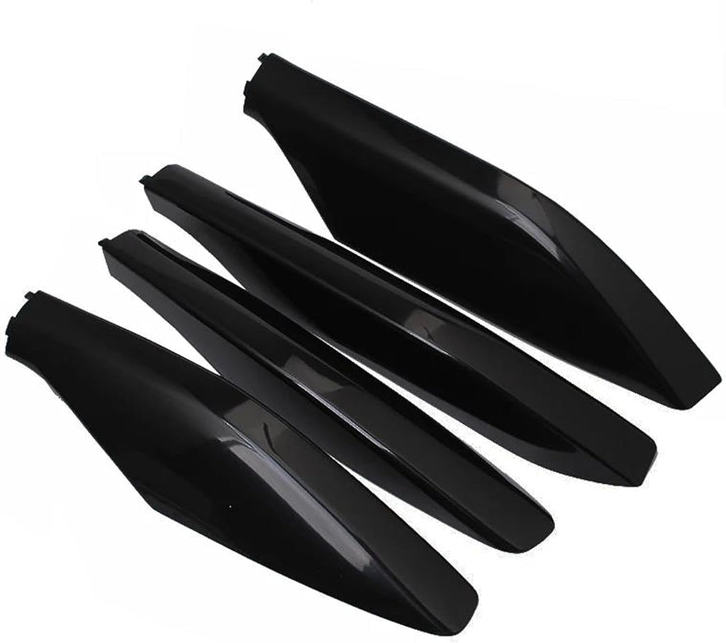 Rooftop Cargo Carrier for Toyota for Land for Cruiser for Prado for Fj120 2003-2009 Black ABS Roof Rack Bar Rail End Protection Cover Shell 4PCS Roof Racks Boxes
