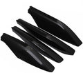 Rooftop Cargo Carrier for Toyota for Land for Cruiser for Prado for Fj120 2003-2009 Black ABS Roof Rack Bar Rail End Protection Cover Shell 4PCS Roof Racks Boxes