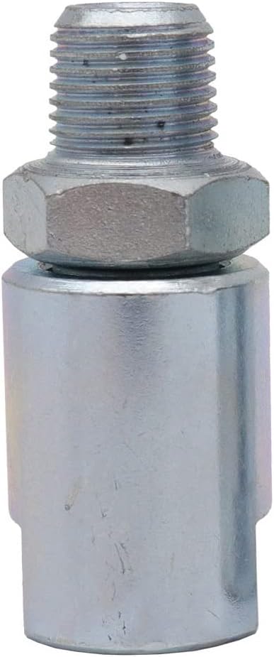 LockNLube LNL231 1/8" NPT In-Line Grease Hose Swivel - Fits all brands of manual grease gun