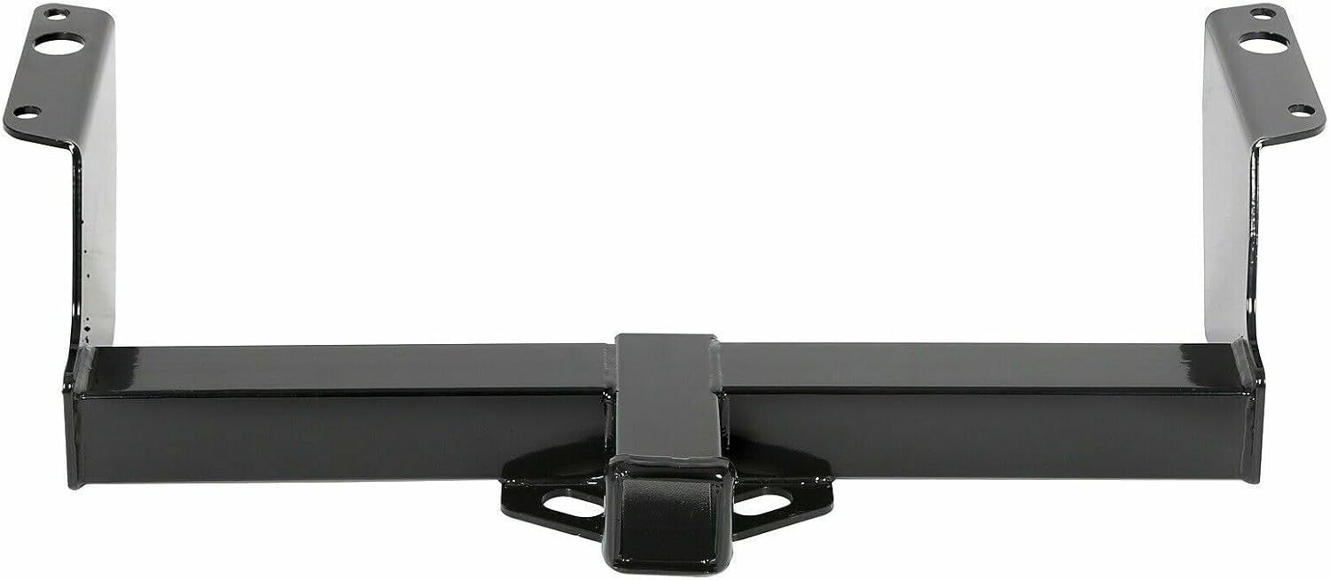 for Ford for Ranger 1983-2011, for Mazda for B3000 1994-2008 Class 3 Rectangular Trailer Hitch Towinig 2" Steel Rear Black 1 Piece Set LUCK000916