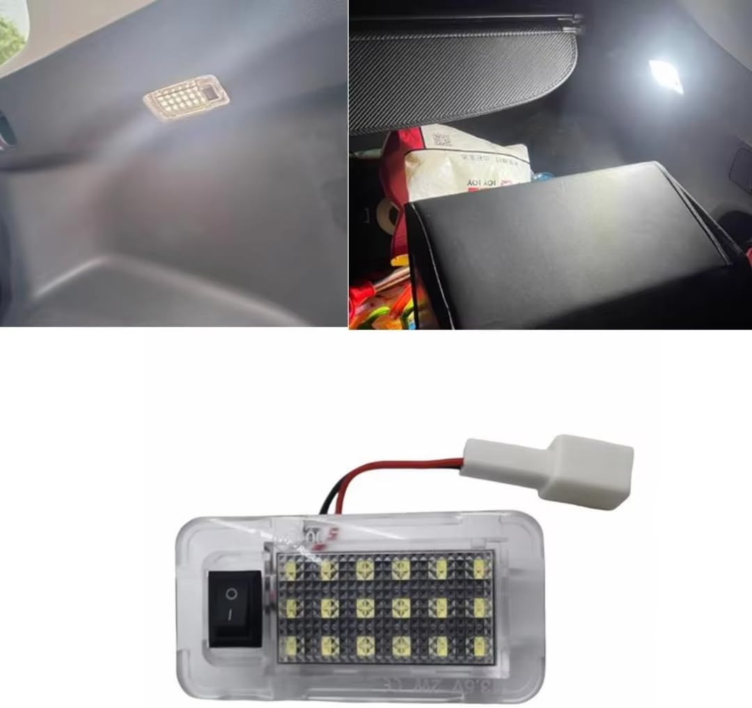 Car Trunk Light for Lexus ES300H LS500 UX LC500 UX200 UX250, 1PC Trunk Lights Luggage Compartment Lamps