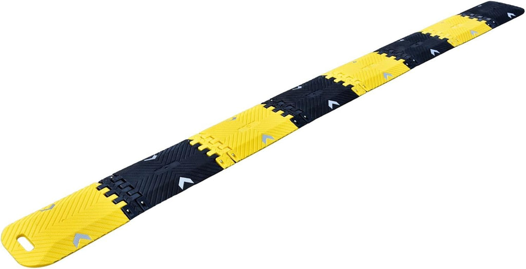 Collapsible Speed Bumps for Road - 10 Ft Portable Traffic Hump for Driveway
