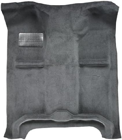 Replacement Auto Carpet Floor Liner - Molded Cutpile - fits 2003-2009 Dodge Ram 3500 4 Door Quad Cab (Dark Slate)
