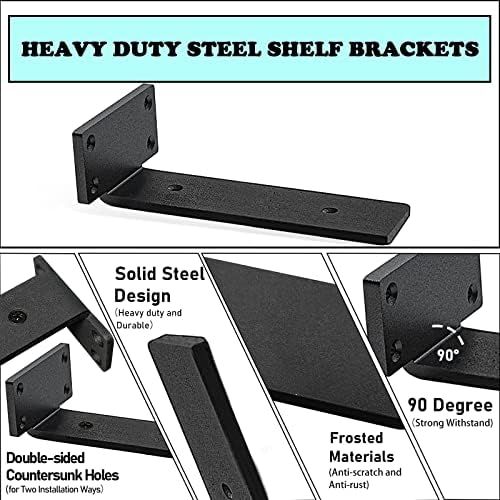 shelf brackets heavy duty industrial l shelf bracket, close-up detail