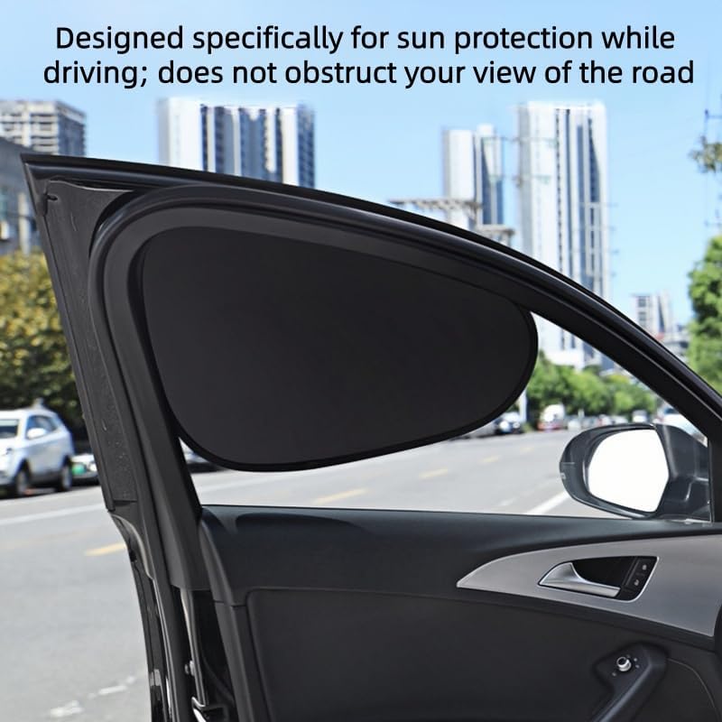 Car Side WindowCar Side Window Sun Shade for Honda Passport 2018-2021, Car Sunshade, Car Privacy Window Shade, Electrostatic Adsorption, UV Ray Protector, Glare Reflector