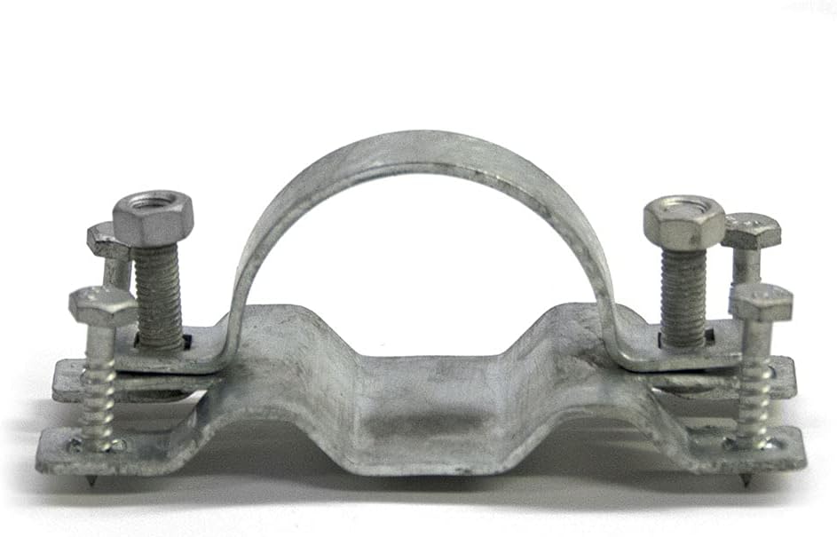 ozco wap-oz galvanized steel-to-wood fence bracket for 2x4, package contents
