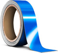 VViViD Vinyl Tape Pinstripe Blue Reflective Gloss Adhesive Automotive Film (1" x 20ft)