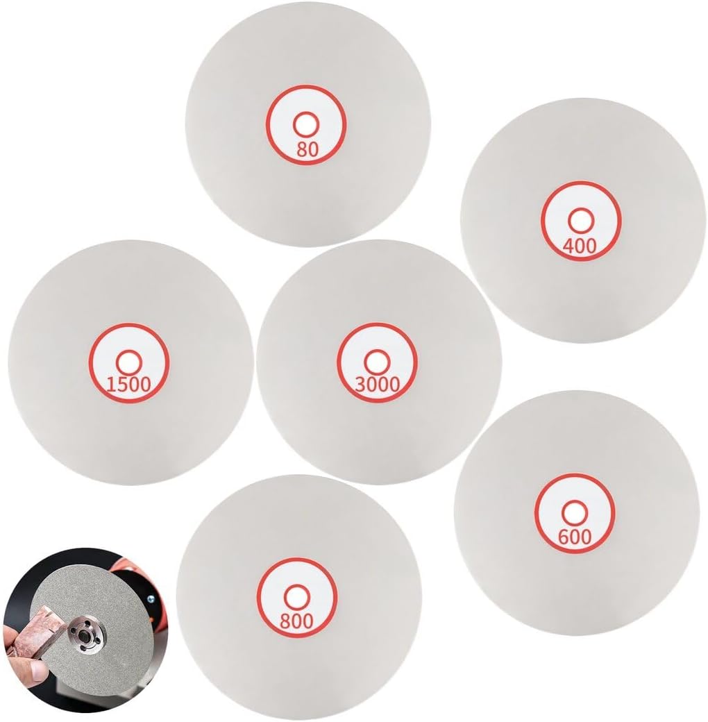 homaisson 6 pcs diamond polishing disc set, 6, main product view
