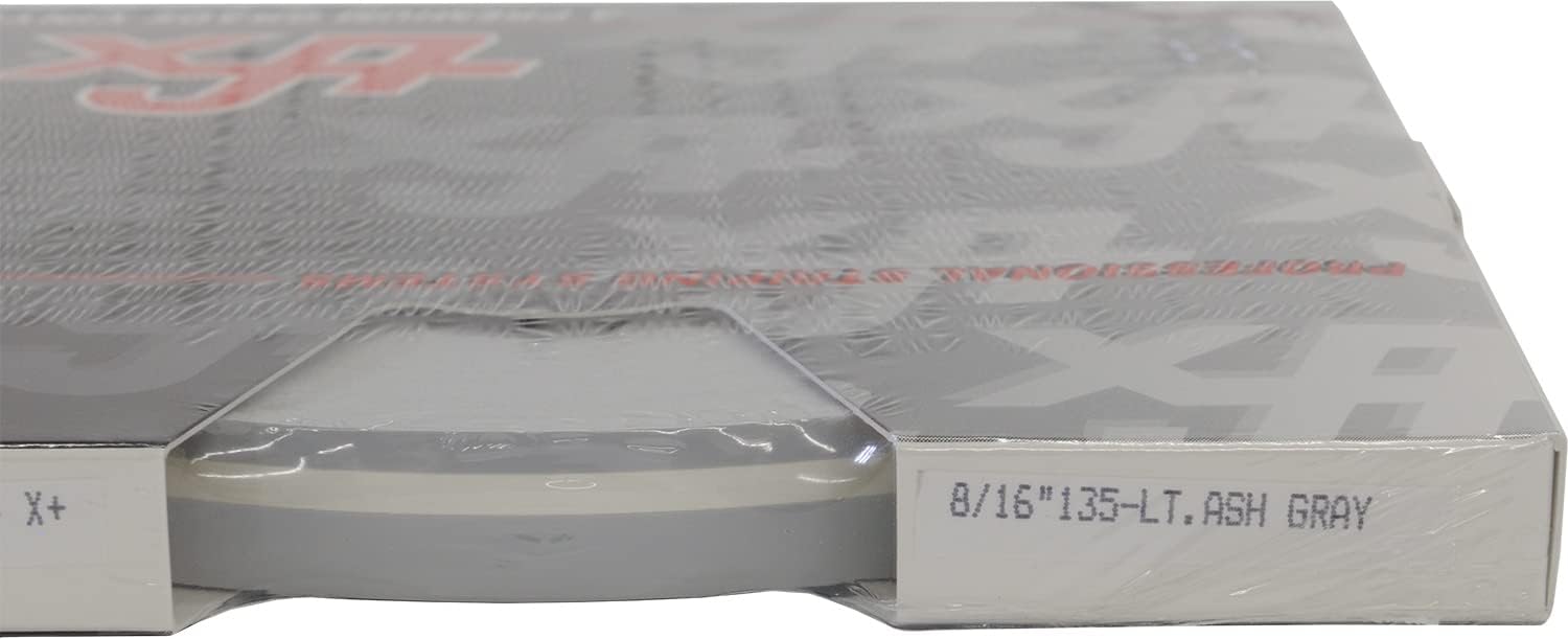 Universal TFX 0008135 - Auto Truck Customizing Dual Pinstripe - 8/16" x 150' (1/4” Stripe, 1/8" Gap, Then 1/8” Stripe) - 135-Light Ash Gray