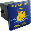 GRAPHICS & MORE Release The Quackin' Kraken Rubber Duck Funny Humor Tow Trailer Hitch Cover Plug Insert