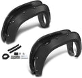 GRAND ORANGE Fender Flares Modified Compatible with Toyota Tacoma 2016-2022 Not fit Double Cab Trims Rivet Smooth Black