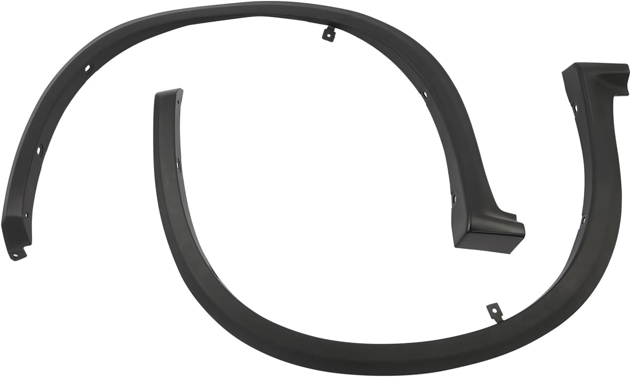 Front Fender Flare Molding Trim for Infiniti QX50 2019 2020 Left Driver Side and Right Passenger Side Front Fender Flare Molding Arch Trim Replacement Black 638615NA0A 638605NA0A