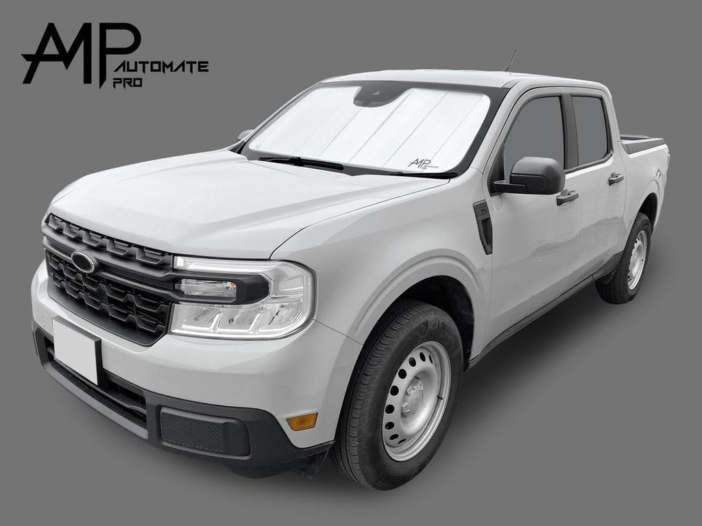 Custom Fit Windshield Foldable Sunshade for 2024 2025 2026 Hyundai Santa Fe SUV, Compact Reflective Sun Shade Block UV Rays Visor Protector Folding Insulation Accessories (Made in USA)