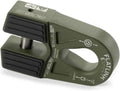 Factor 55 00080-14 Flatlink E (Expert) Replaces Conventional Winch Hook with a Stronger Shackle/D-Ring Mount Maximum Load 16,000 lb Ultimate Failure Greater Than 40,000 lb – OD Green