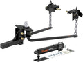 CURT 17062 MV Round Bar Weight Distribution Hitch with Sway Control, Up to 10,000 lbs., 2-Inch Shank, 2-5/16-Inch Ball