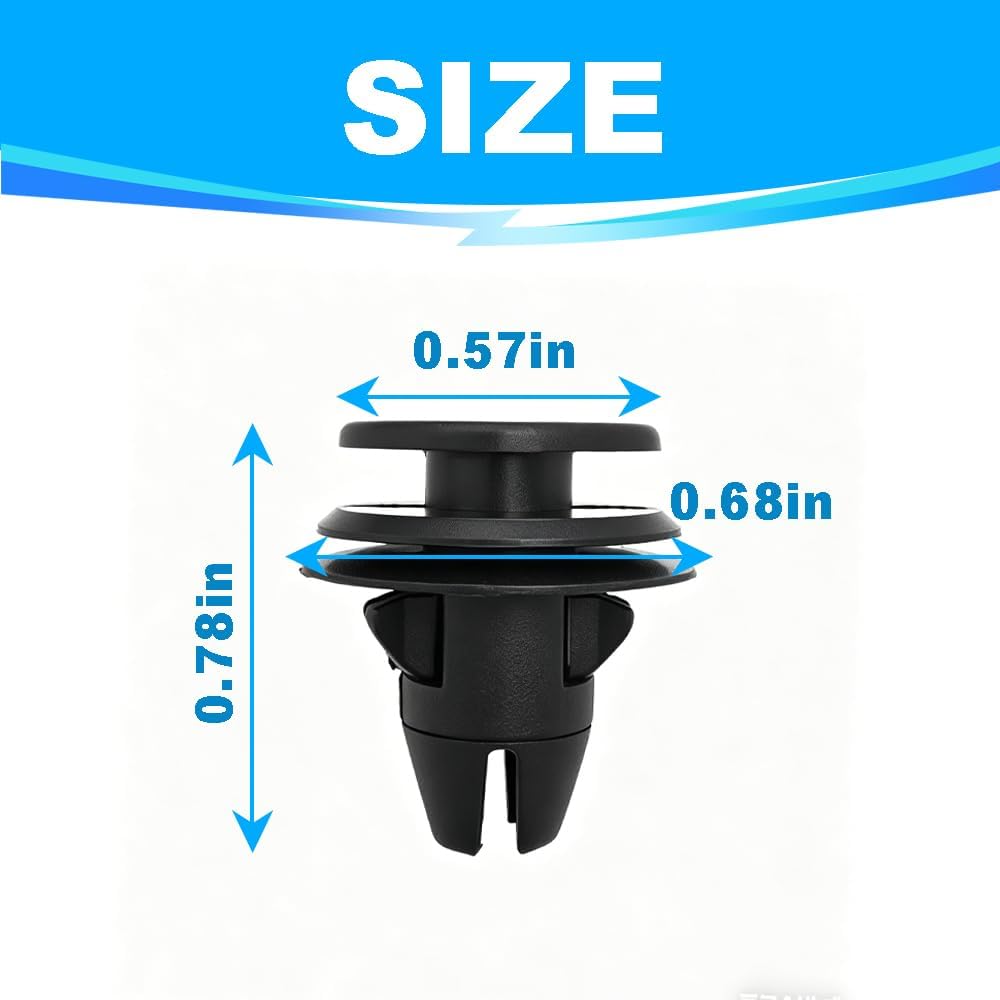 20 PCS Tail Light Retainers 68061648aa Compatible with 2007-2022 Dodge RAM 1500 2500 3500 4500