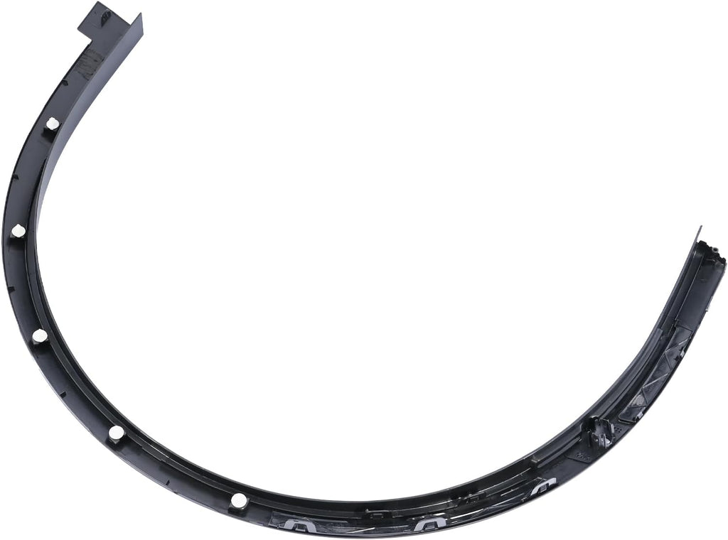 Front Right Passenger Side Fender Wheel Flare Molding w/Sensor Hole 1035289-00-L Fit for Tesla Model X 2016 2017 2018 2019 2020 2021 Black Wheel Molding Trim Replace 1034430-00-F 103528900L