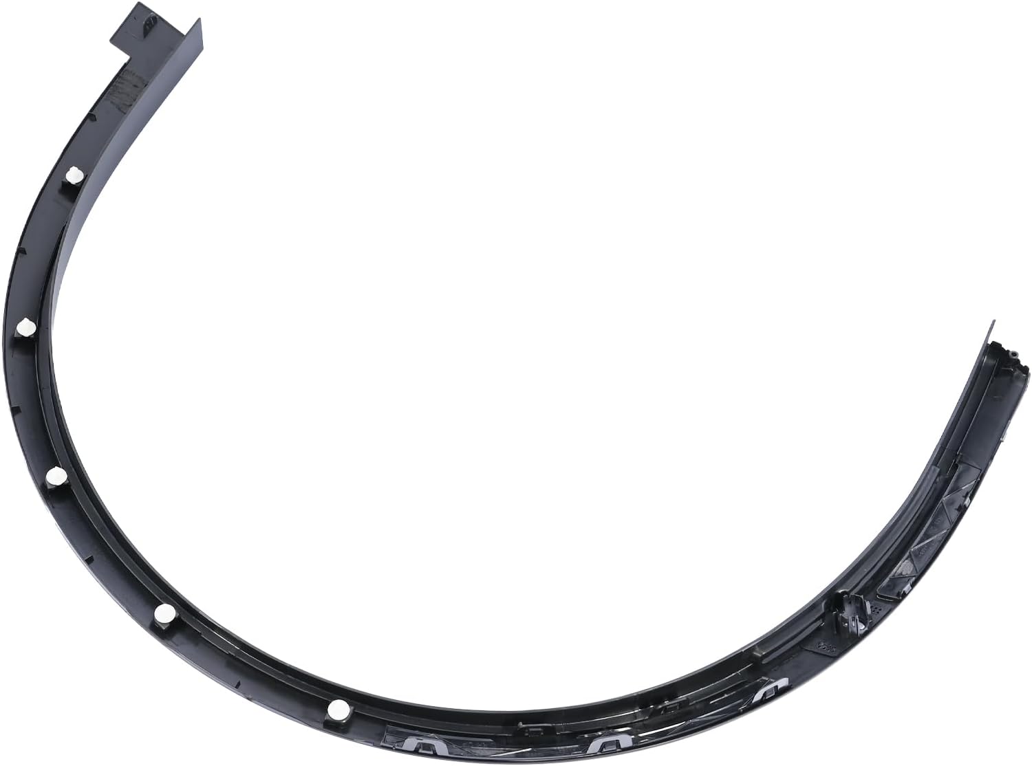Front Right Passenger Side Fender Wheel Flare Molding w/Sensor Hole 1035289-00-L Fit for Tesla Model X 2016 2017 2018 2019 2020 2021 Black Wheel Molding Trim Replace 1034430-00-F 103528900L