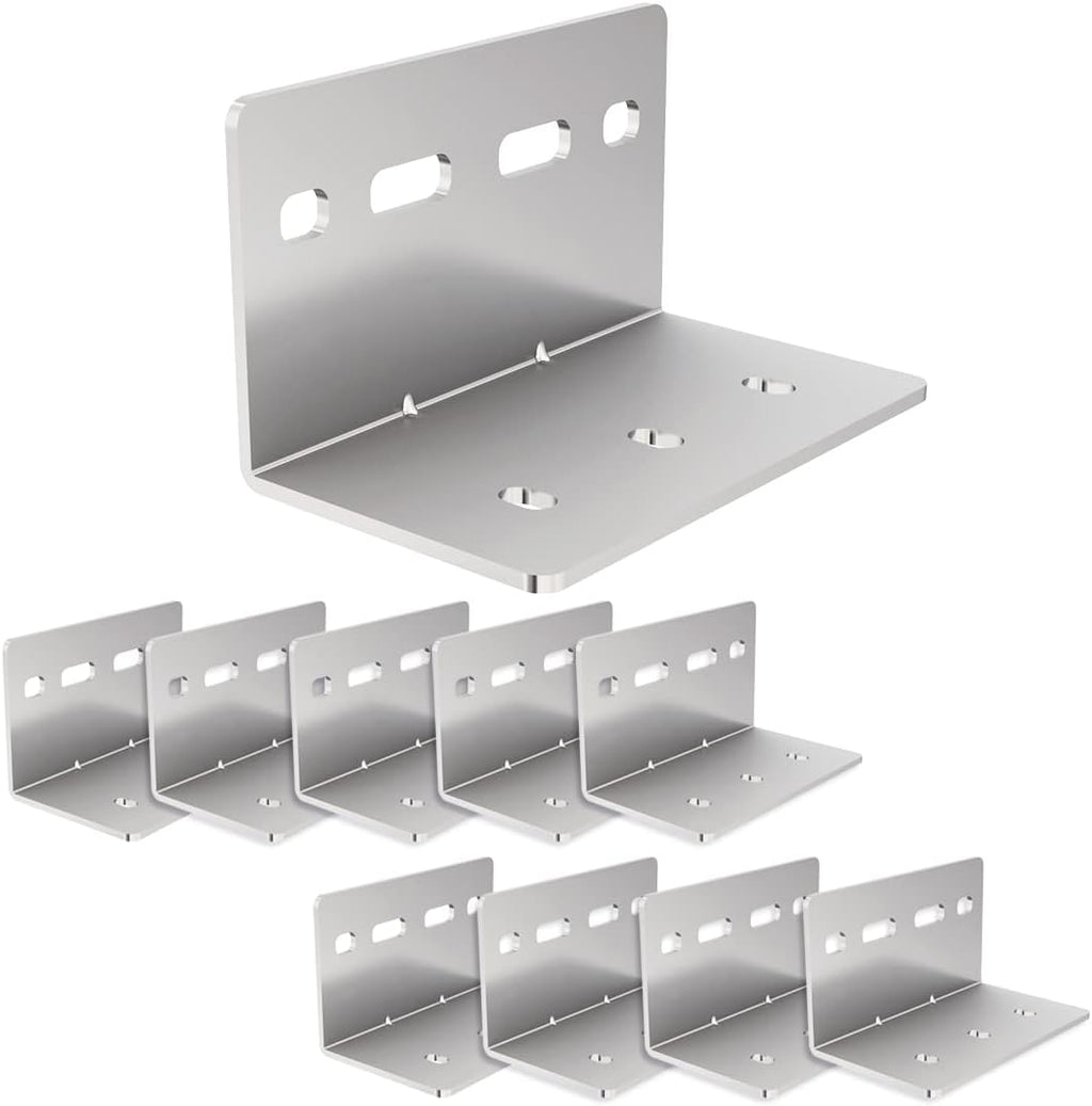 vadania 10pcs heavy duty l bracket for #76, main product view
