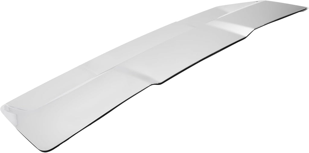 Front Upper Hood Scoop Vent Compatible with 2020-2023 GMC Sierra 2500 HD/3500 HD Replacement for 84802216 Air Vent Hoods Plastic (ABS+PP) Chrome Silvery+Black