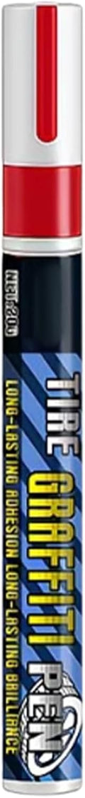 Tire Marker, Quick Drying And Non-Fading Markers, Red/White, Paint Pens, Car Wheel Paint, Versatile Automotive Use, For Drivers, Tire Customization, Branding, Or Show Decoration