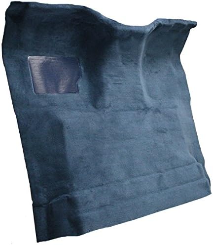 Replacement Auto Carpet Floor Liner - Molded Cutpile - fits 1987-1996 Ford F-150 Regular Cab 2WD Automatic (Dark Gray)