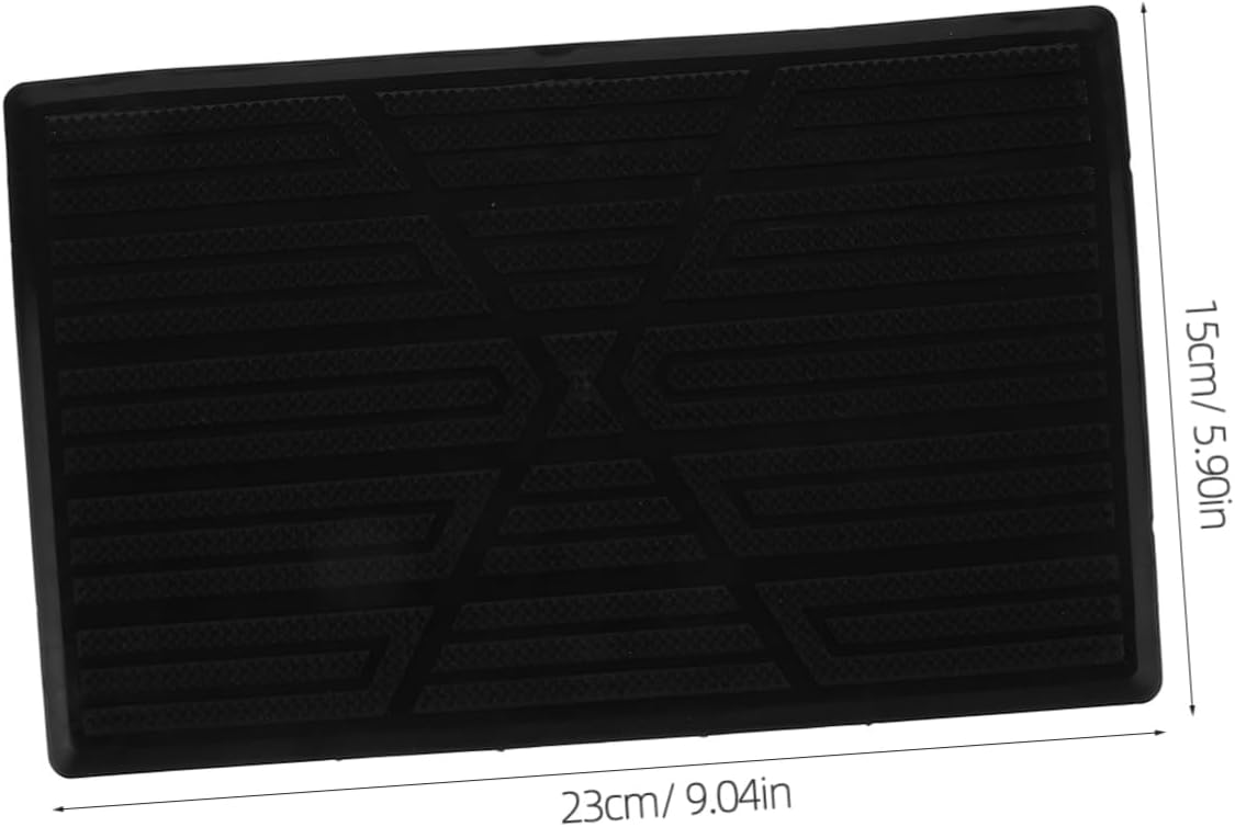 Sturdy Non-Slip Car Carpet Protector Patch Hard Rubber Floor Mat Repair Pad for Foot Pedals Automotive Carpet Protection for Vehicle Interior