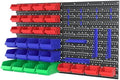 workpro 44pcs wall mounted storage bins for garage, main product view