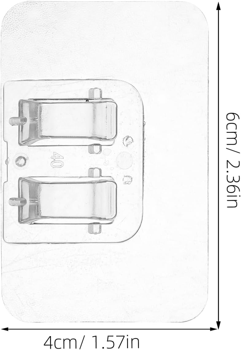 Transparent Mat Clips Carpet Anti-Skid Mat Retainer Clips with Adhesive Tape Auto Carpet for Floor Retention Easy Install Interior Accessories