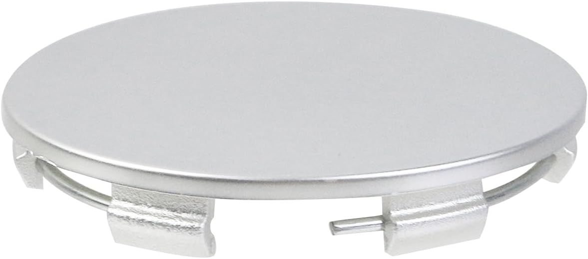 Modengzhe Wheel Center Caps,65mm Wheel Rim Hub Cover 63mm Lug to Lug w Matte Silver ABS Base,Silver,Pack of 4
