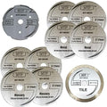 mtp brand pack of 10 assort 3" wood, main product view