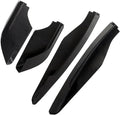 Rooftop Cargo Carrier for Mitsubishi for Pajero for V80 2009-2017 2018 Black ABS Roof Rack Bar Rail End Protection Cover Shell Replace 4PCS Roof Racks Boxes