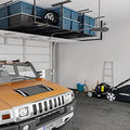 fleximounts 3x8 overhead garage ceiling storage rack organization, main product view