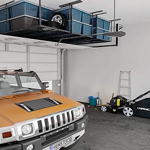 fleximounts 3x8 overhead garage ceiling storage rack organization, main product view