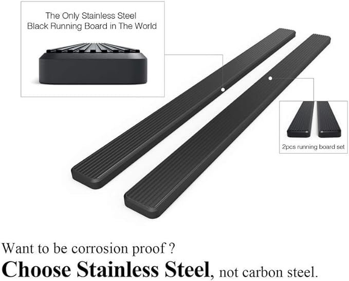APS Wheel to Wheel Running Boards 6in Compatible - Image 5