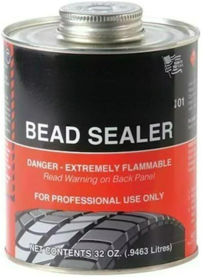 for X-Tra Seal 800530 Tire Bead Sealer, 32 Oz Can, Liquid, Black